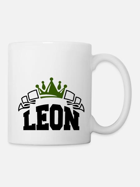 leon - Tasse - Weiß