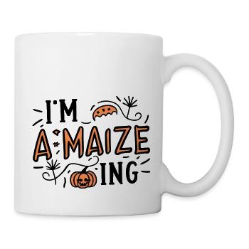 Ich bin A-Mais - Tasse - Weiß - Rechts