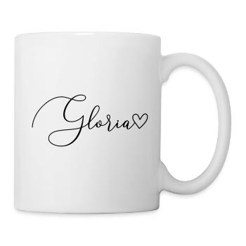 Gloria Surname First Name Girl - Mug - white - Right