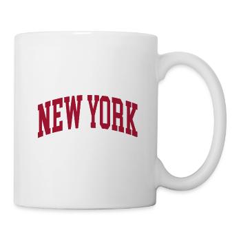 New York - Tasse - Weiß - Rechts