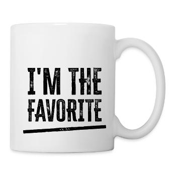 I'm The Favorite - Funny Gift - Mug - white - Right