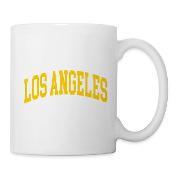 Los Angeles - Tasse - Weiß - Rechts