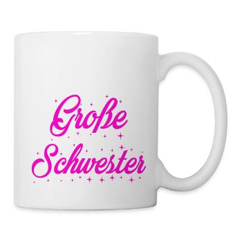 große schwester - Tasse - Weiß - Rechts