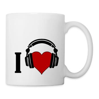 I ♥️ Music - Mug - white - Right
