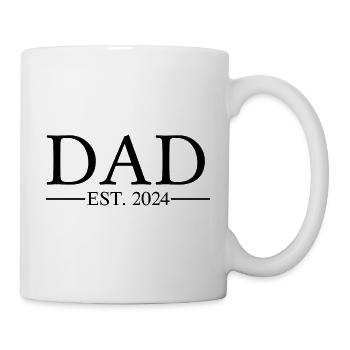 Dad EST 2024 - Mug - white - Right