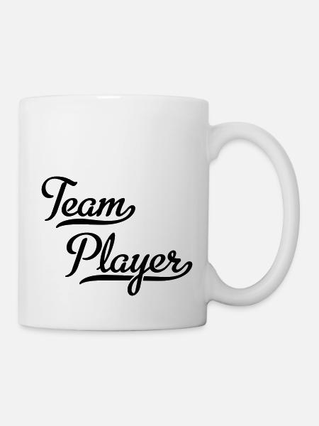 Team Player - Tasse - Weiß