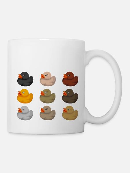 Ethnic Ducks - Mug - white