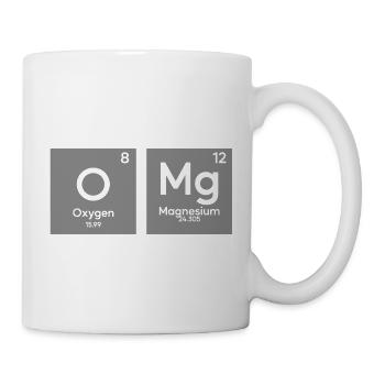 OMG periodic table in chemistry - Mug - white - Right