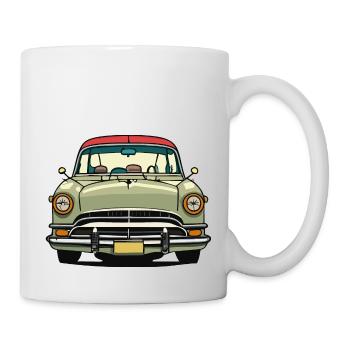Classic car - Mug - white - Right