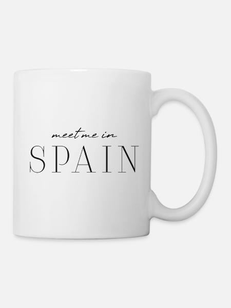 Ich liebe Spanien - Tasse - Weiß
