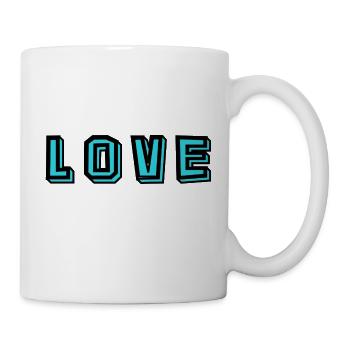 LOVE. MOM. MOTHER'S DAY. HAPPY MOTHER'S DAY - Mug - white - Right
