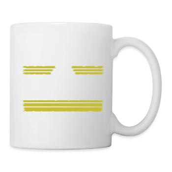 joke gift idea peace movement hippie festival - Tasse - Weiß - Rechts