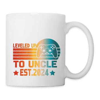 leveled up to uncle Level Unlocked Est uncle 2024 - Mug blanc - blanc - Droite