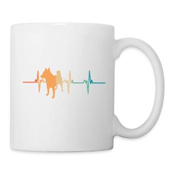 Dog Heartbeat - Mug - white - Right