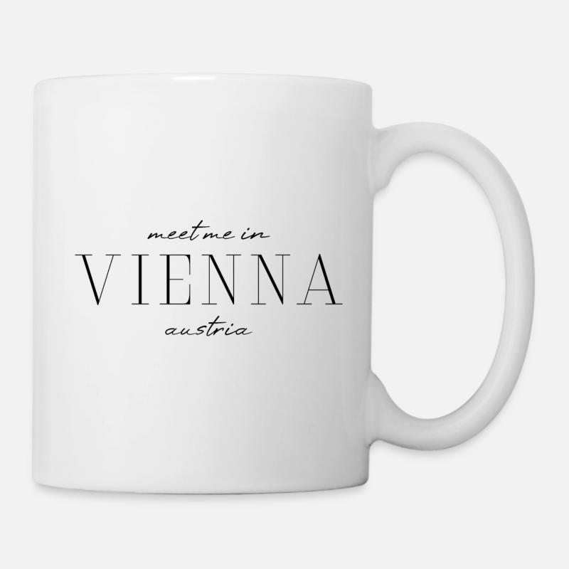 Ich liebe Wien - Tasse - Weiß