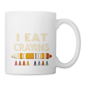 I Eat Crayons 5 - Mug - white - Right