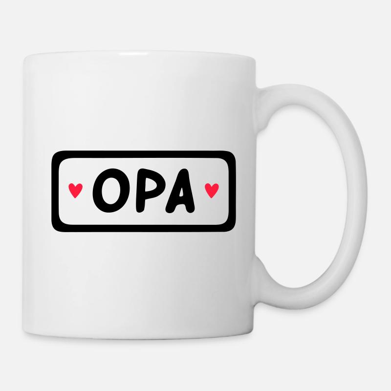 OPA - Tasse - Weiß
