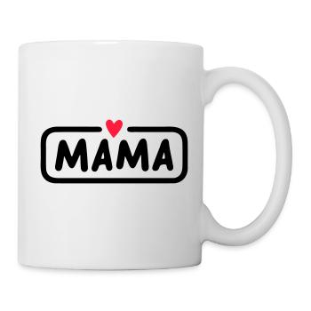 MAMA - Tasse - Weiß - Rechts