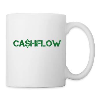 Cashflow - Grün - Tasse - Weiß - Rechts