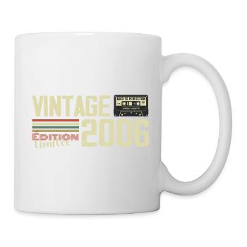 2006 Vintage Rétro Cadeau D'anniversaire 2006 - Mug blanc - blanc - Droite
