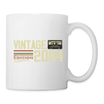 2004 Vintage Rétro Cadeau D'anniversaire 2004 - Mug blanc - blanc - Droite