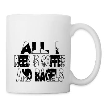 humor coffee mug present idea bday addicted cool - Tasse - Weiß - Rechts
