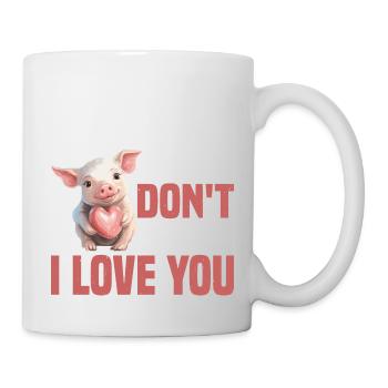 Please Don't Eat Me, I Love You 6 - Tasse - Weiß - Rechts