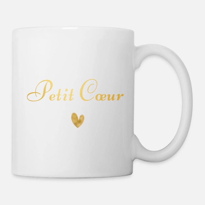 Petit coeur - Mug blanc - blanc