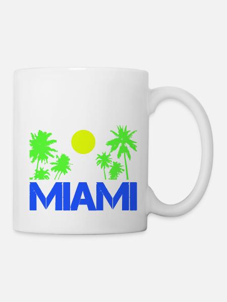 miami - Tasse - Weiß