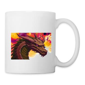 Dragon DC0 - Mug blanc - blanc - Droite