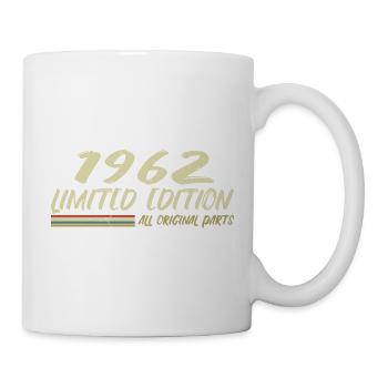 1962 Geburtstagsgeschenkidee 1962 - Tasse - Weiß - Rechts