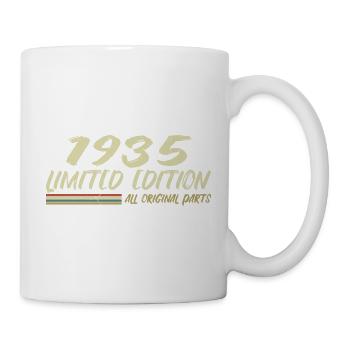1935 Geburtstagsgeschenkidee 1935 - Tasse - Weiß - Rechts