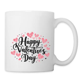Liebe in der Luft - Valentinstags-Special - Tasse - Weiß - Rechts