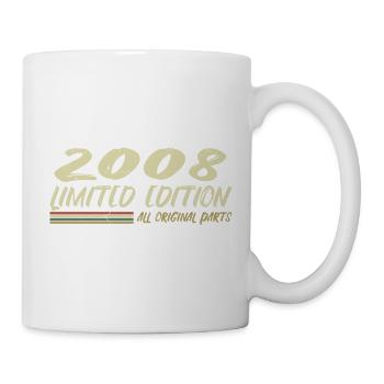 Cadeau D'anniversaire 2008 Idée Cadeau 2008 - Mug blanc - blanc - Droite