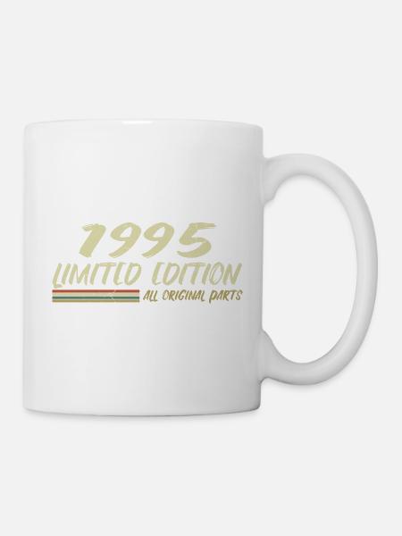 1995 Geburtstagsgeschenkidee 1995 - Tasse - Weiß