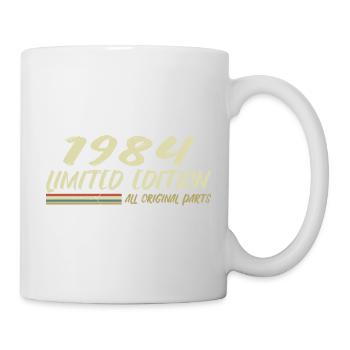 1984 Geburtstagsgeschenkidee 1984 - Tasse - Weiß - Rechts
