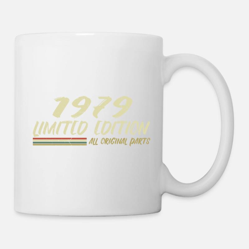 1979 Geburtstagsgeschenkidee 1979 - Tasse - Weiß