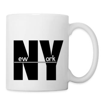 New York - Mug blanc - blanc - Droite