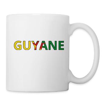 Flag of French Guiana - Mug - white - Right
