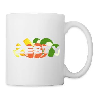 Zesty with Citrus Peel - Mug - white - Right