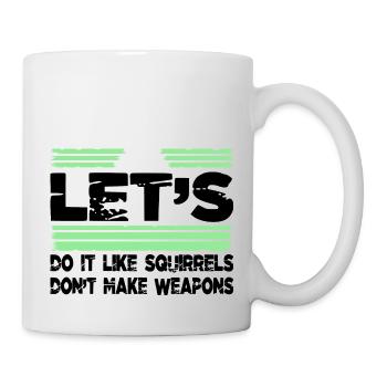 Present Idea Quote Hippie Festival - Mug - white - Right