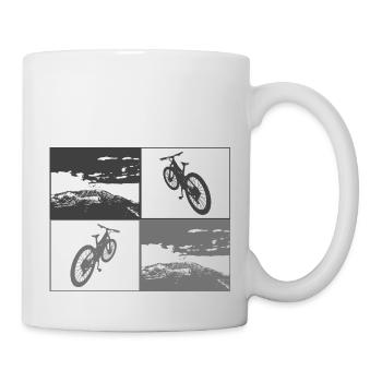 MTB Pop Art no BG - Mug - white - Right