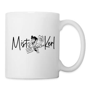 Mistkerl Mist Kerl Bauer Landwirt Bauern Bauernhof - Tasse - Weiß - Rechts