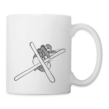 Ski Freestyle 18 - Tasse - Weiß - Rechts