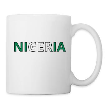 Drapeau Nigeria - Mug blanc - blanc - Droite