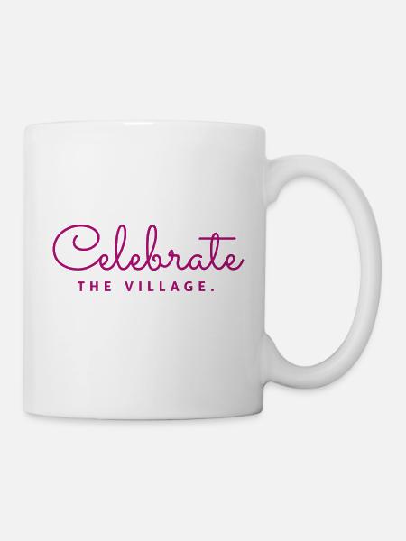 Célébrez le Village 2 rose 2024 - Mug blanc - blanc