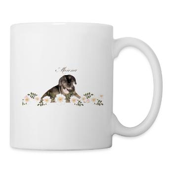 Soft Cinnamon Paws Brunette Pet - Mug - white - Right