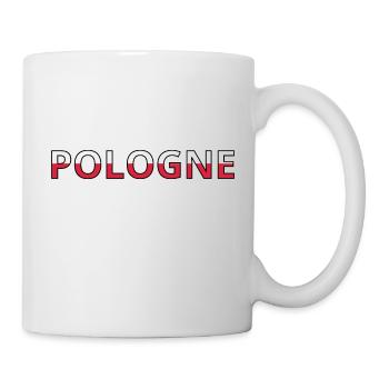 Flag of Poland - Mug - white - Right