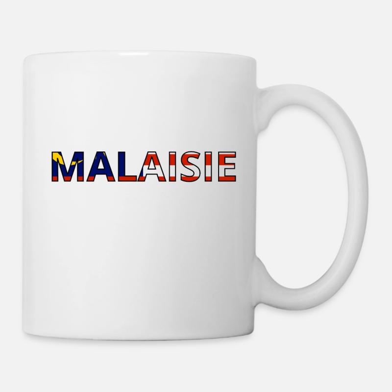 Flag of Malaysia - Mug - white