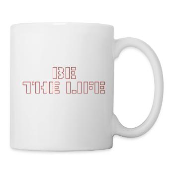Soyez la vie - Mug blanc - blanc - Droite